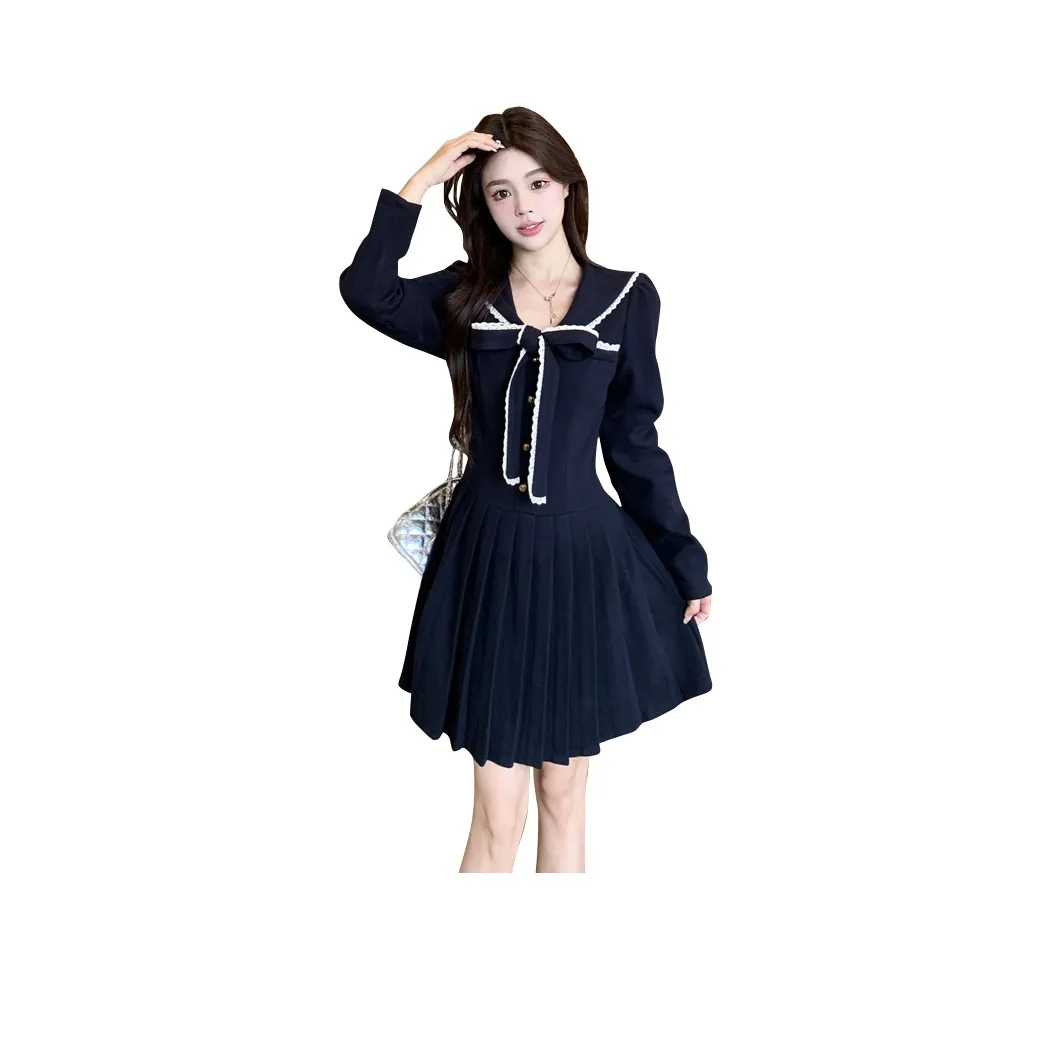 ZCDECO Длинное платье с длинными рукавами женское