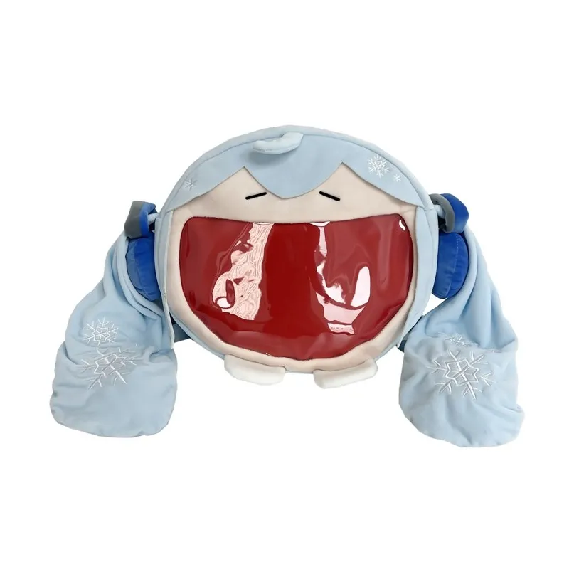 MOWAP Плюшевый Пэчворк PVC Ит-Сумка Женская Синяя