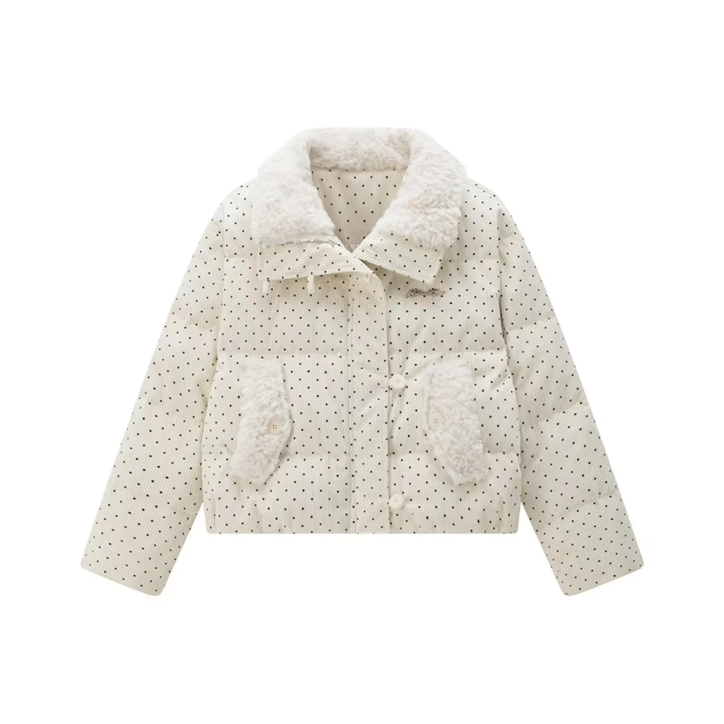 DOSOHEB Белый Женские пуховики