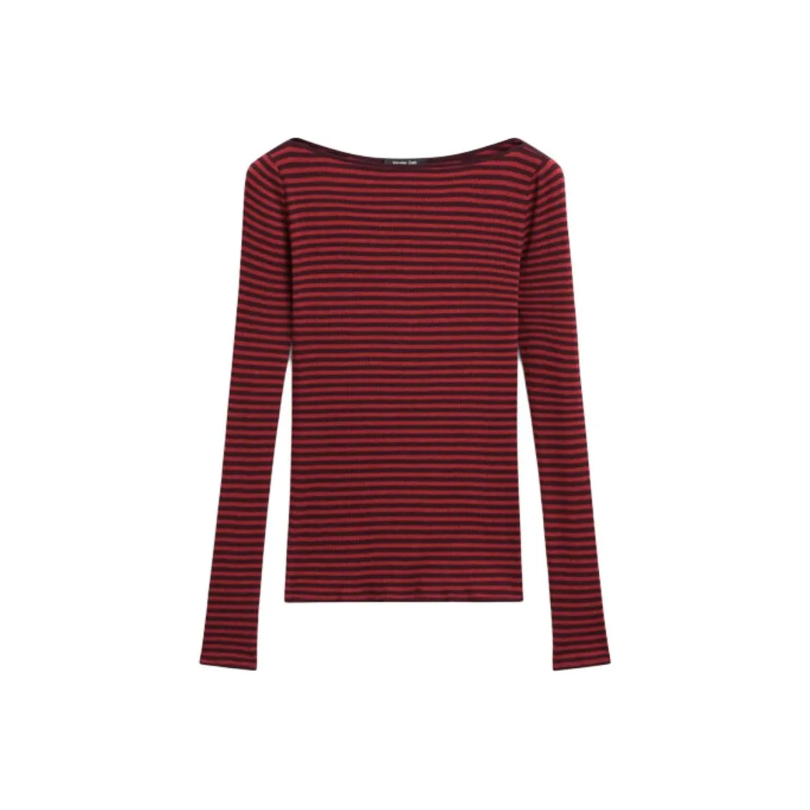 Massimo Dutti Red Women's T-Shirts Масимо Дутти Красный Женские Футболки