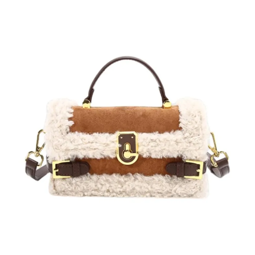 Carit Koty Полиуретан Синтетическая кожа Сумка Маленькая Женская Коричневая