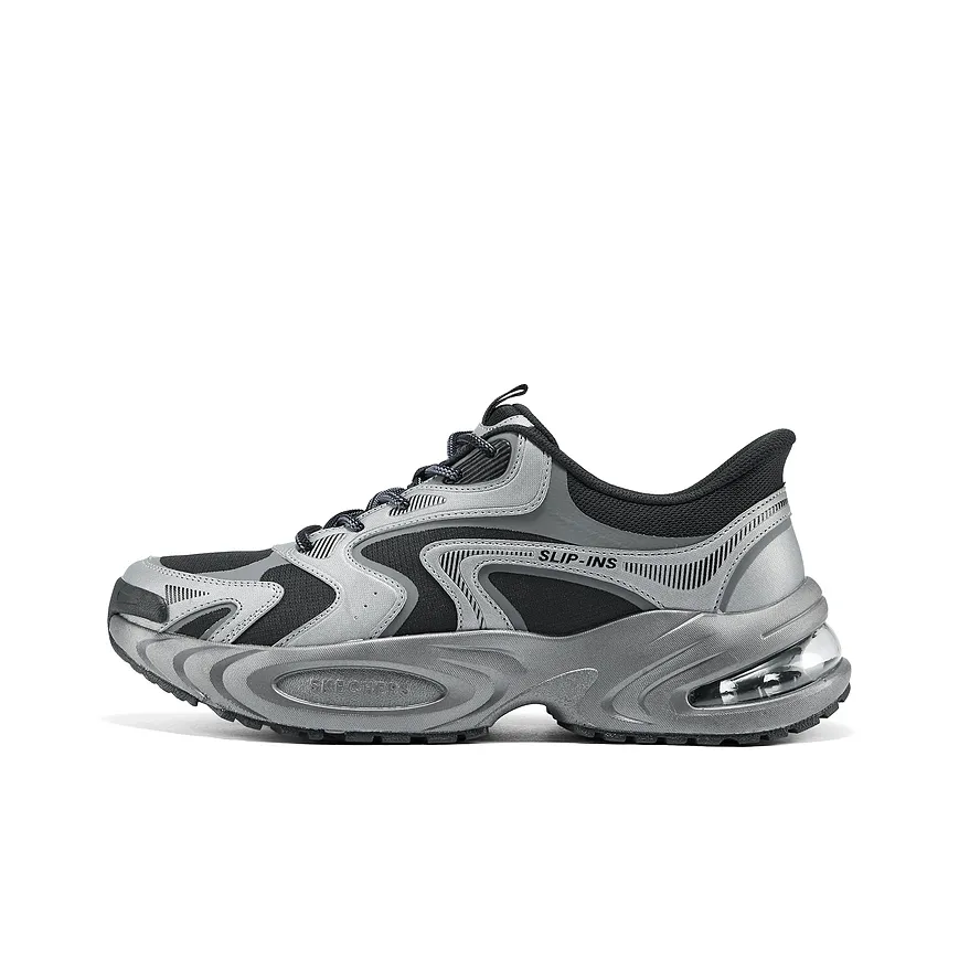 Skechers Устойчивые к истиранию Низкие Топ Кроссовки с Толстой Подошвой Мужские