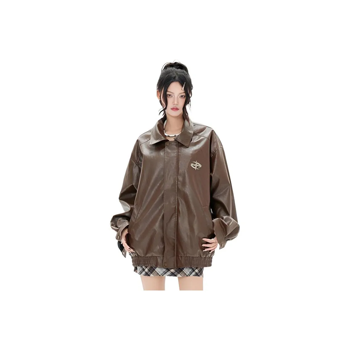 PZHK Женские кожаные куртки