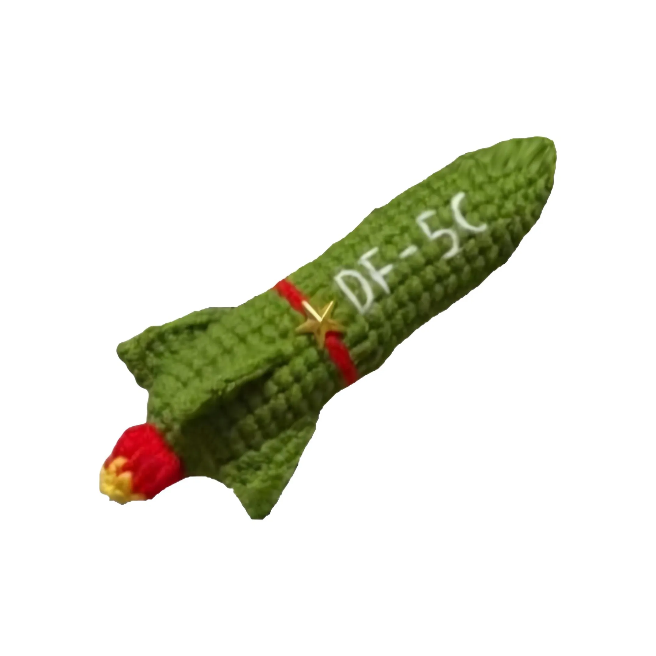 LOGISTAR Crochet Dongfeng 5C и 61 Missile Украшение DIY Материал Набор DIY Игрушки