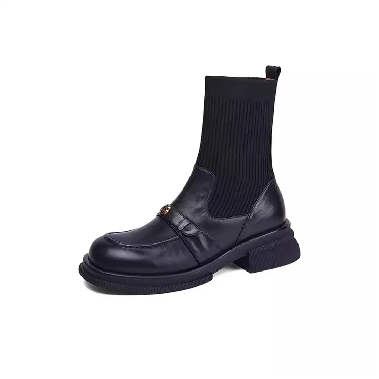 Rutai Английский язык Boot Носки Позиционирование стиля Женские