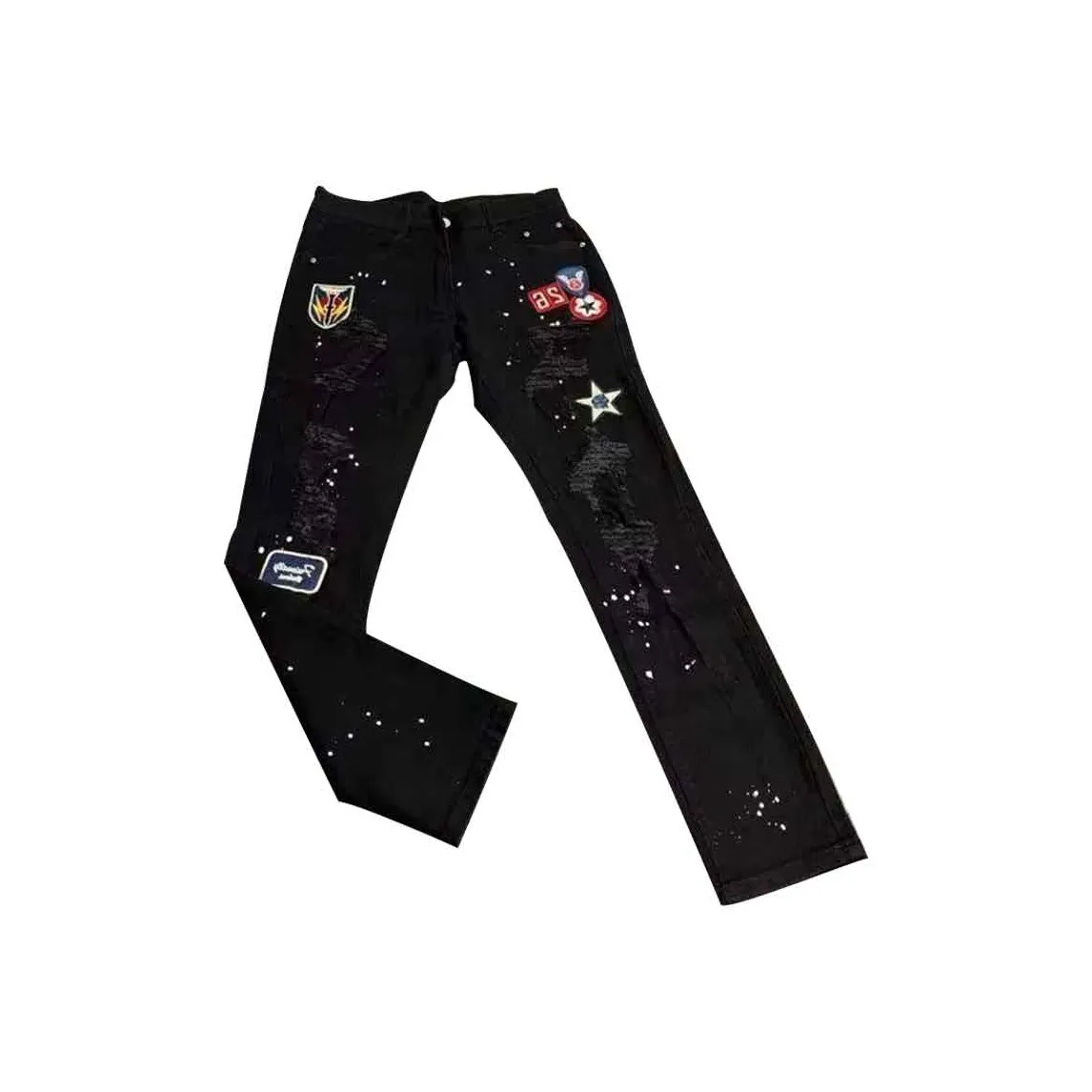 M17 STUDIO Черные Унисекс Джинсы