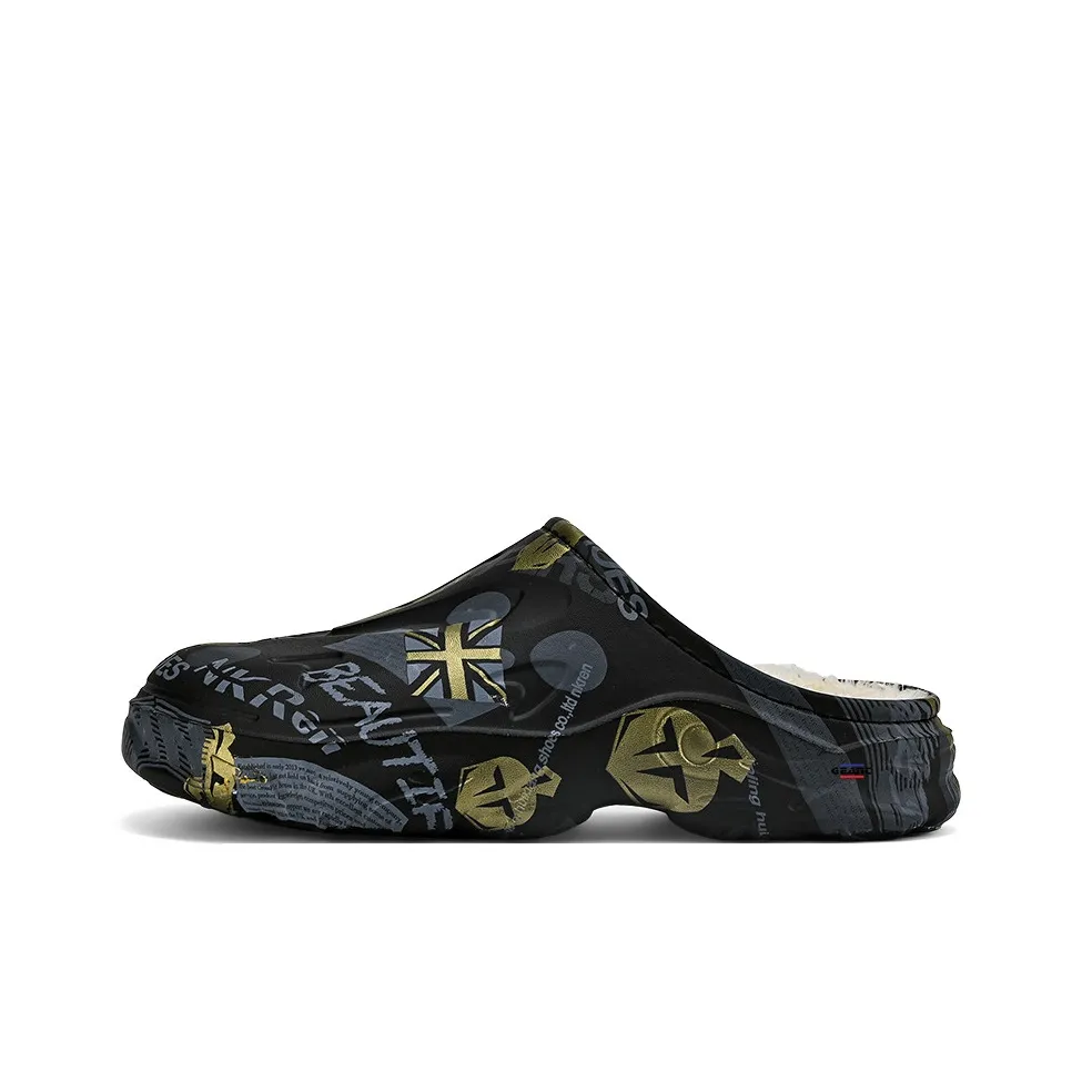 GEANC Резиновая подошва противоскользящая утепленная обувь унисекс