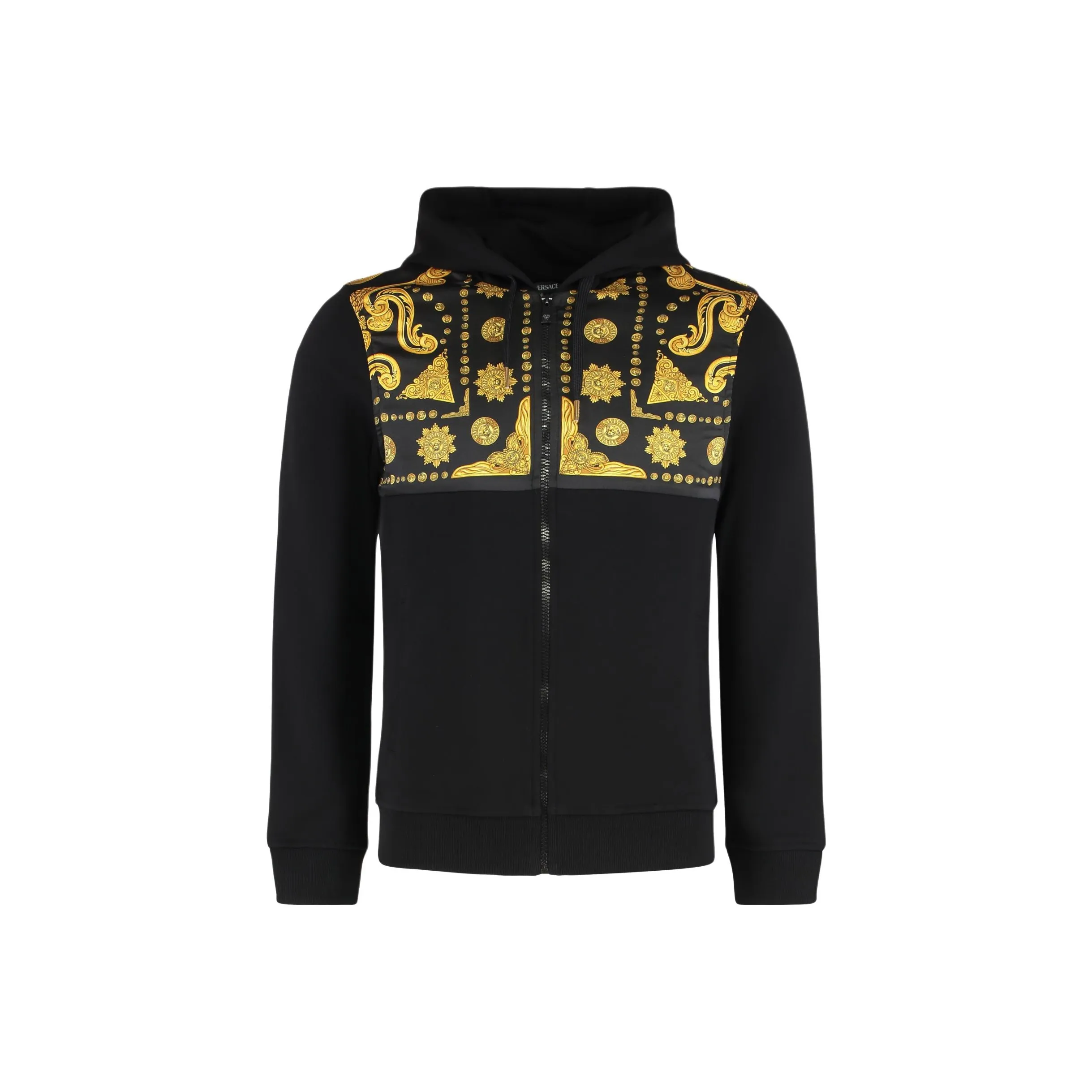 VERSACE Мужские черные свитшоты