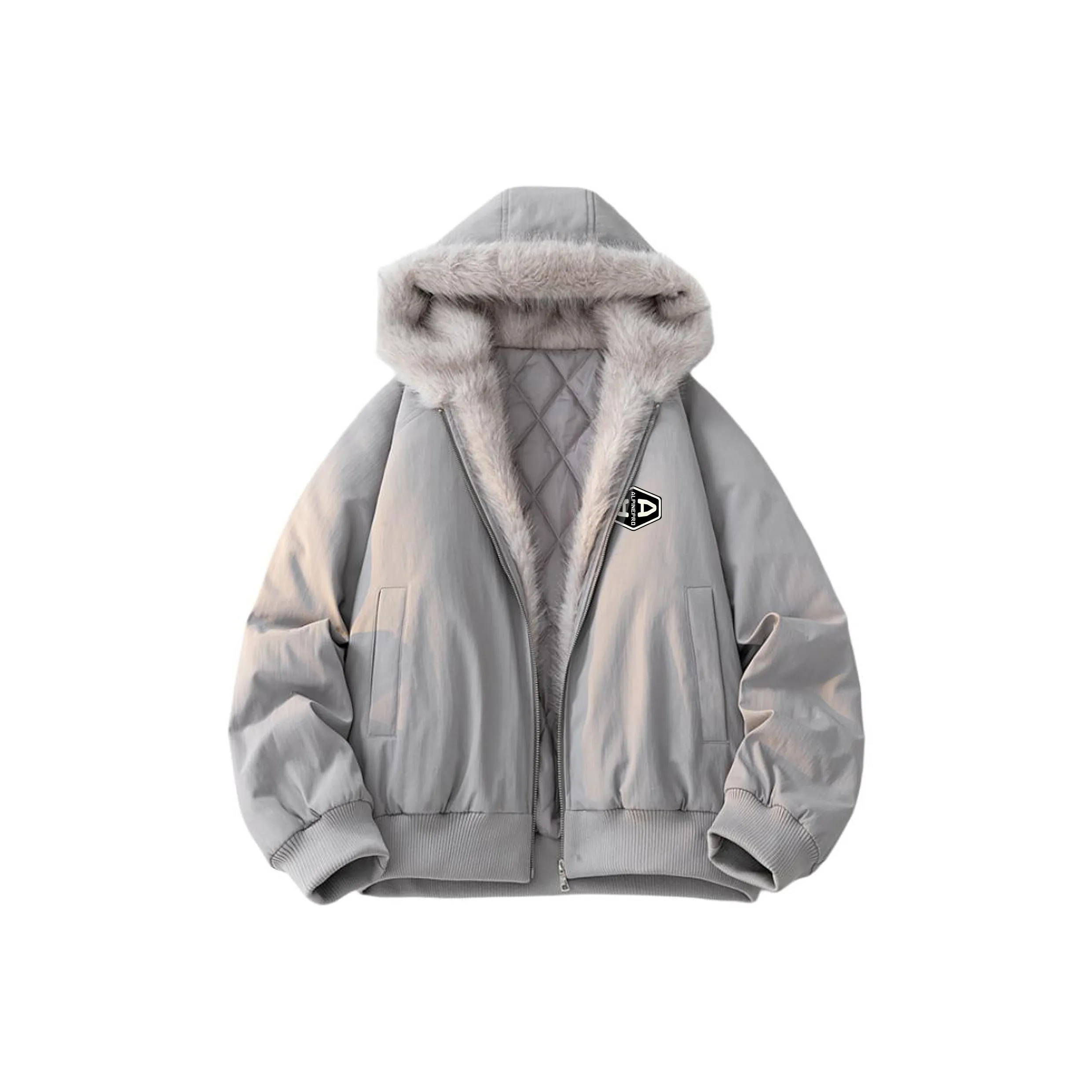 ALPINE PRO Пуховик Пальто Унисекс