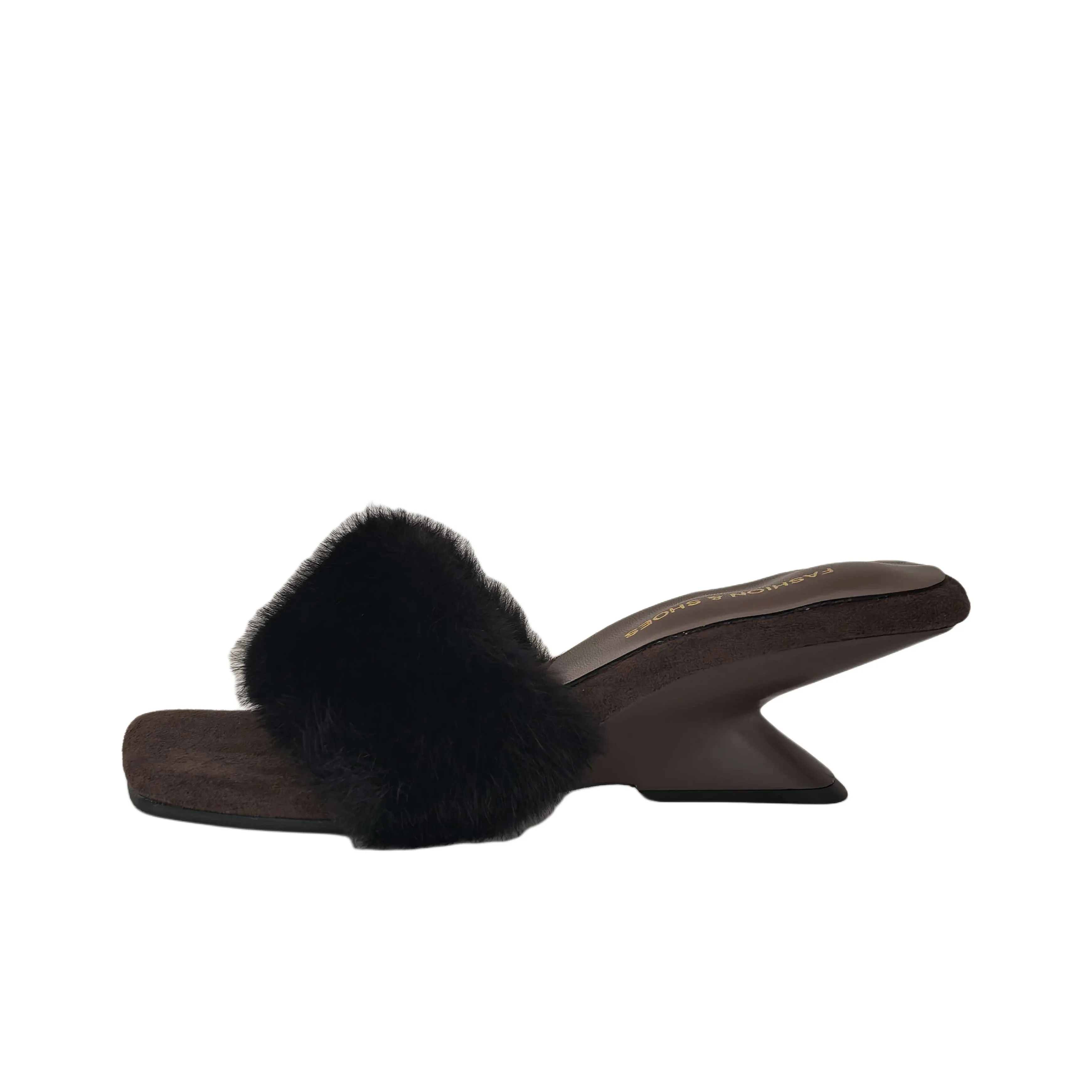 Puppytown Резиновые квадратные носок тапочки женские