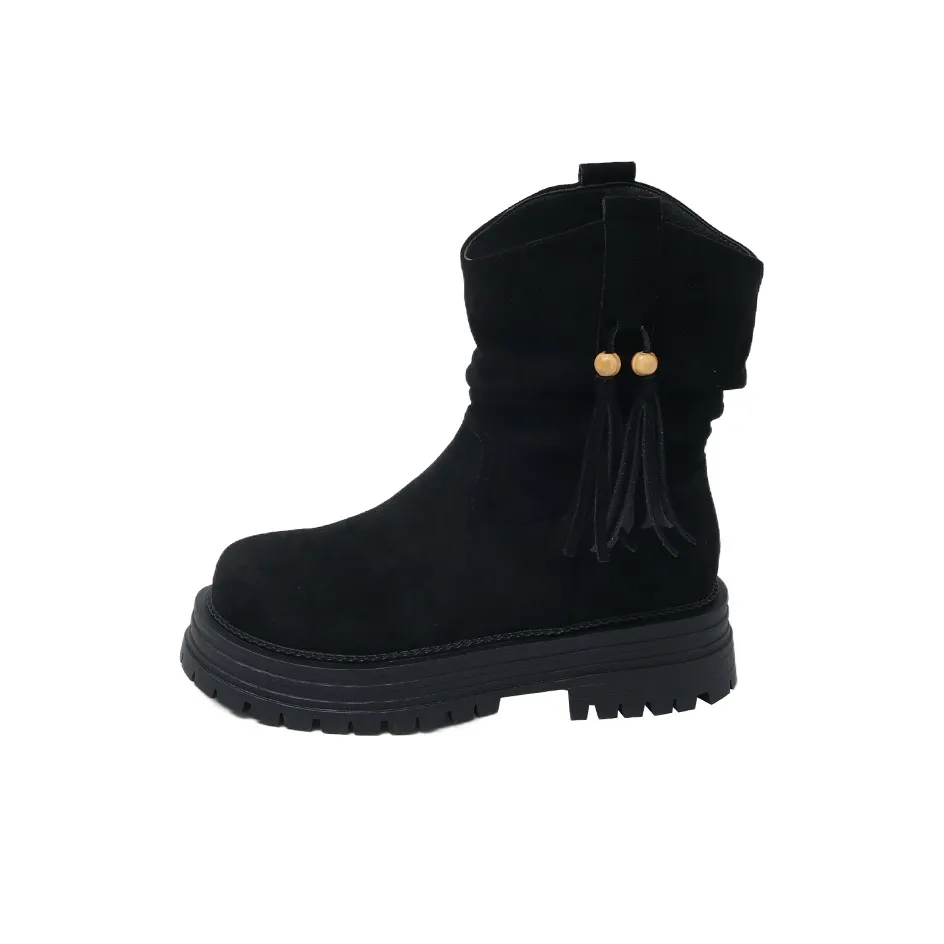 Rutai Crew Vintage Кисточка Женский