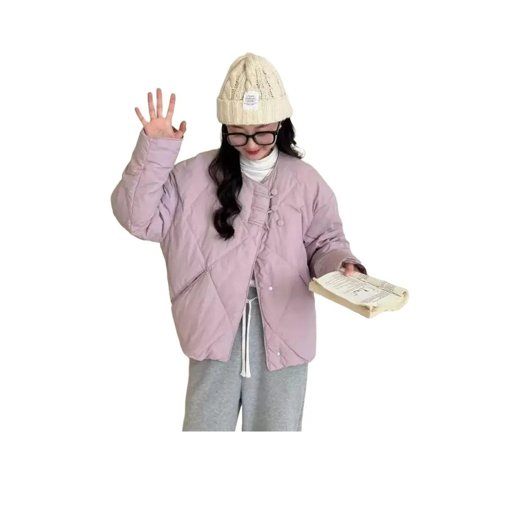 BONAS Фиолетовый Женские пуховики