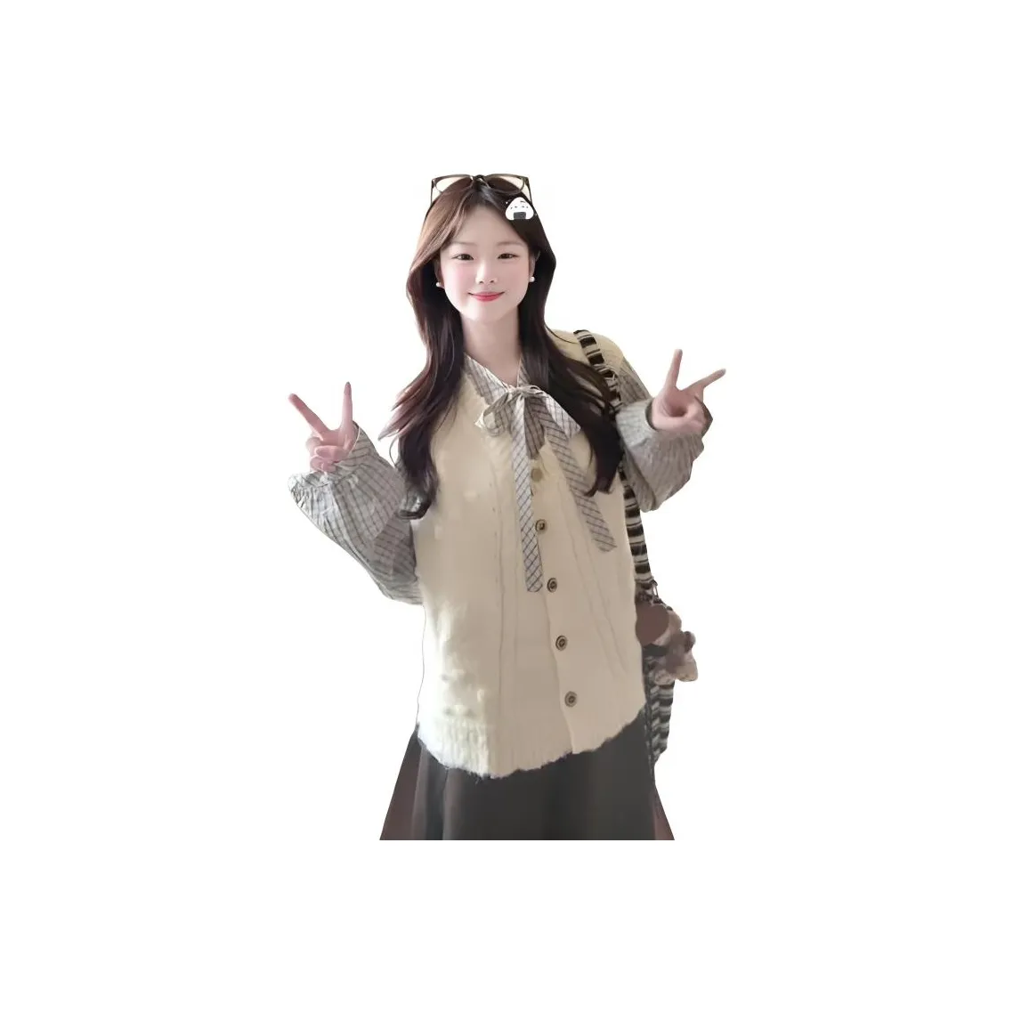 Жилет Абрикос Женские Трикотаж