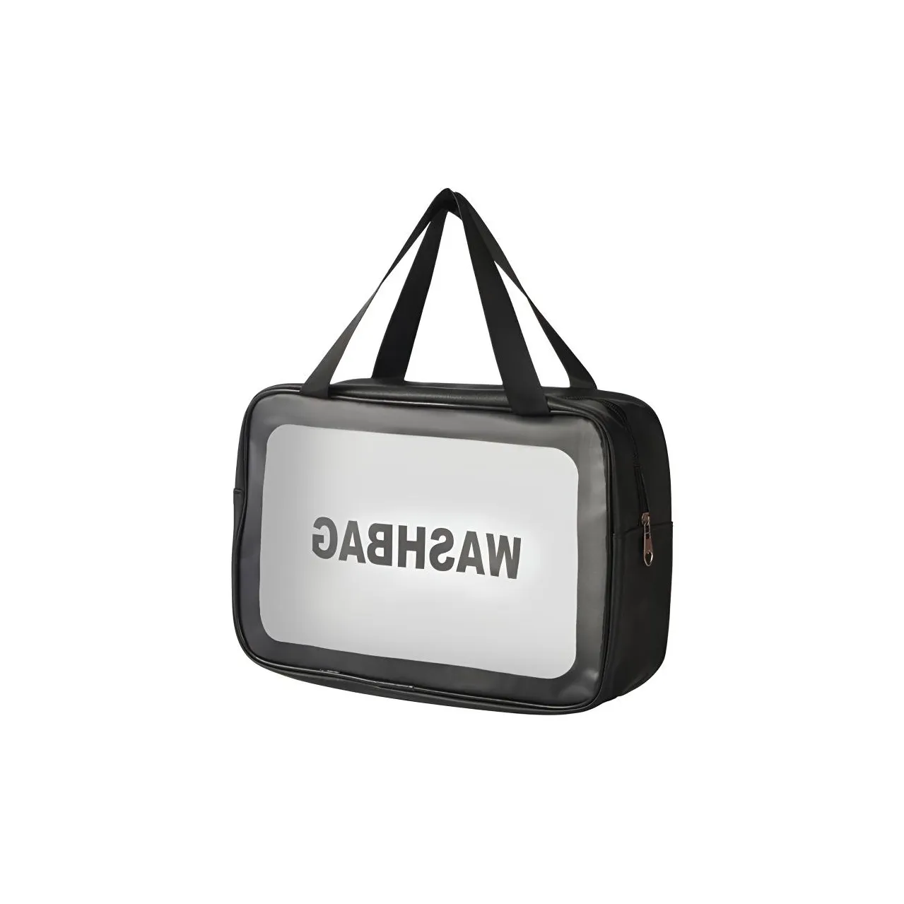 YUANDAOQIN Двойной слой Прозрачный ПВХ Косметичка Сумка для туалетных принадлежностей