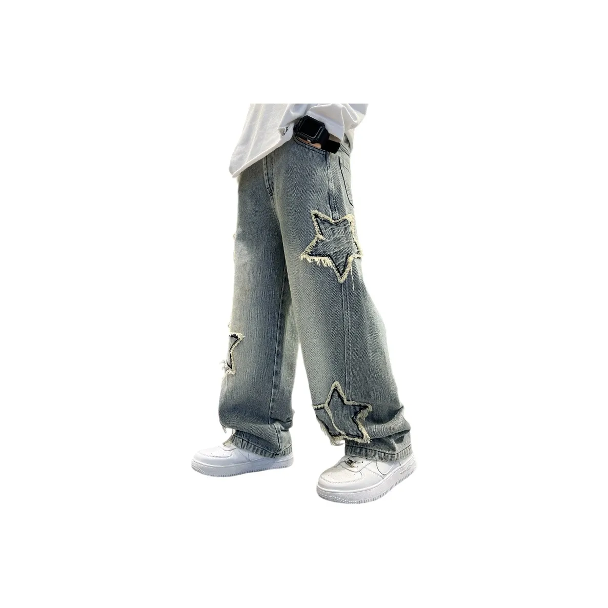 Puppytown Джинсовый синий Унисекс Джинсы