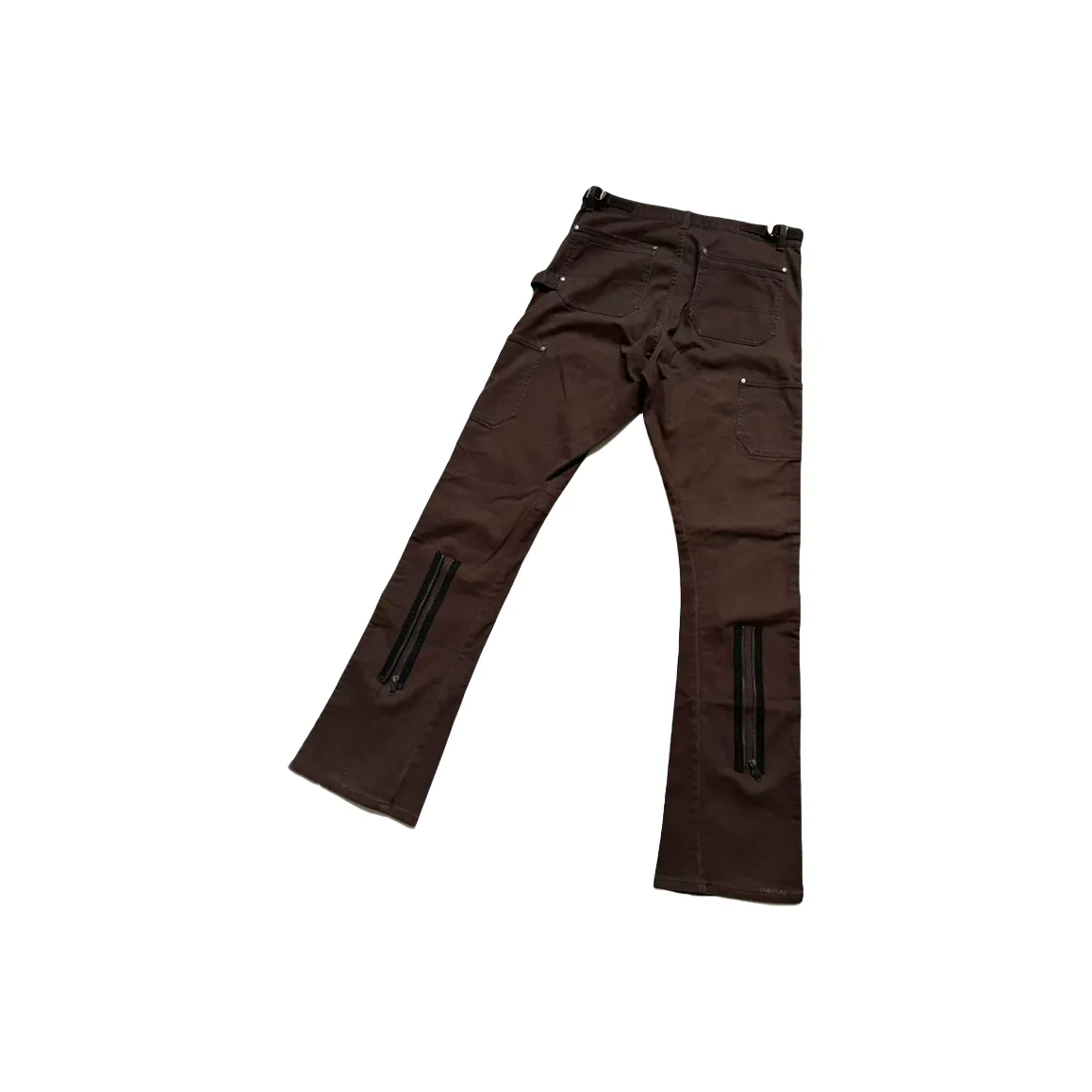 SNEIKLAU Кофейный Унисекс Джинсы