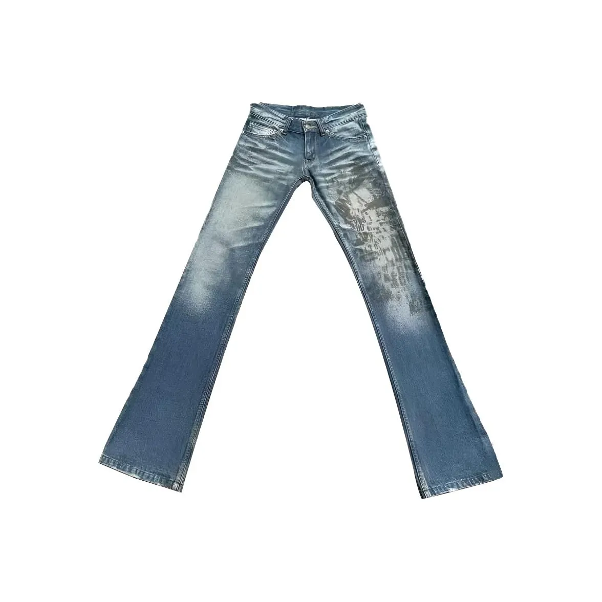 YICHEN Blue Unisex Jeans YICHEN Синий Унисекс Джинсы