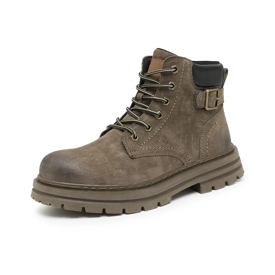 H2 Повседневный Vintage Fashion Trend Мужская обувь Удобная Универсальная Британский стиль Обувь Мужской Мартин Boot Мужская