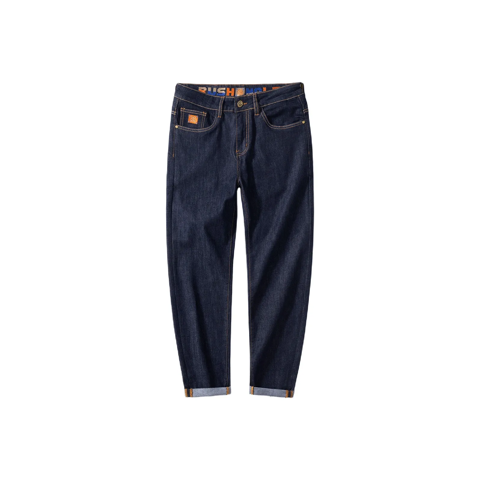 CHAORENBANG Синий Мужской Джинсы