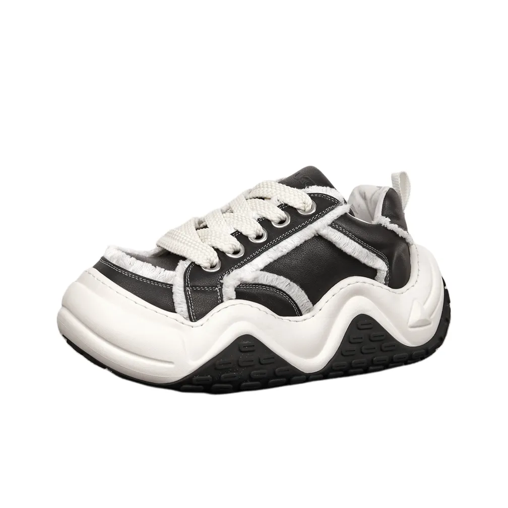 x UCOC x Banas Амортизация Покрытие Увеличение Высоты Устойчивость к Износу Противоскользящий Повседневная Обувь Мужская