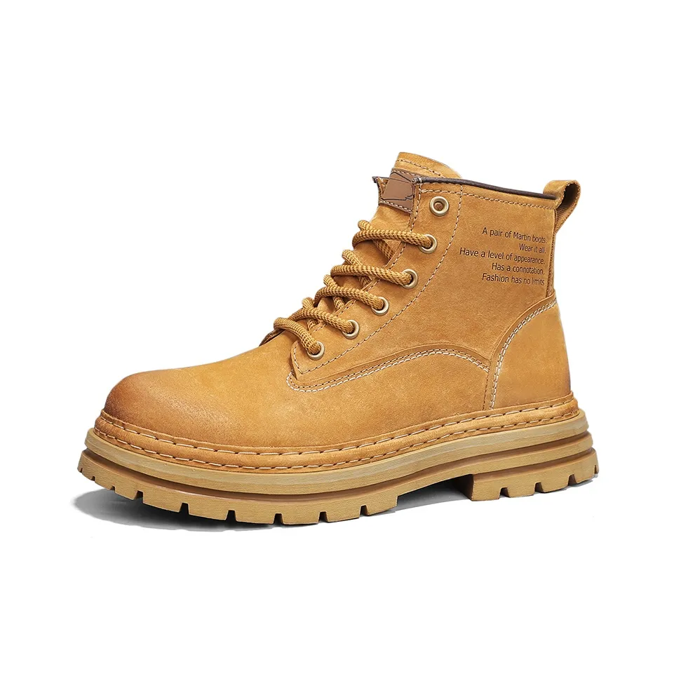 H2 Легкий Модный Дизайн Мужская обувь Удобная Универсальная Обувь Мужская Мартин Ботин Мужской