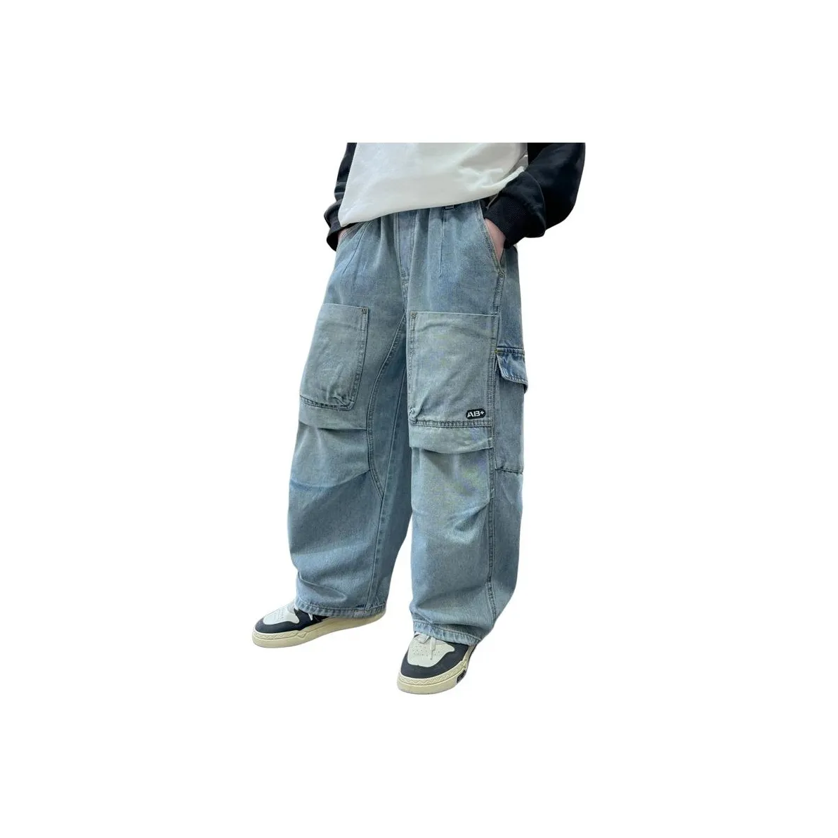 Puppytown Синий Унисекс Джинсы