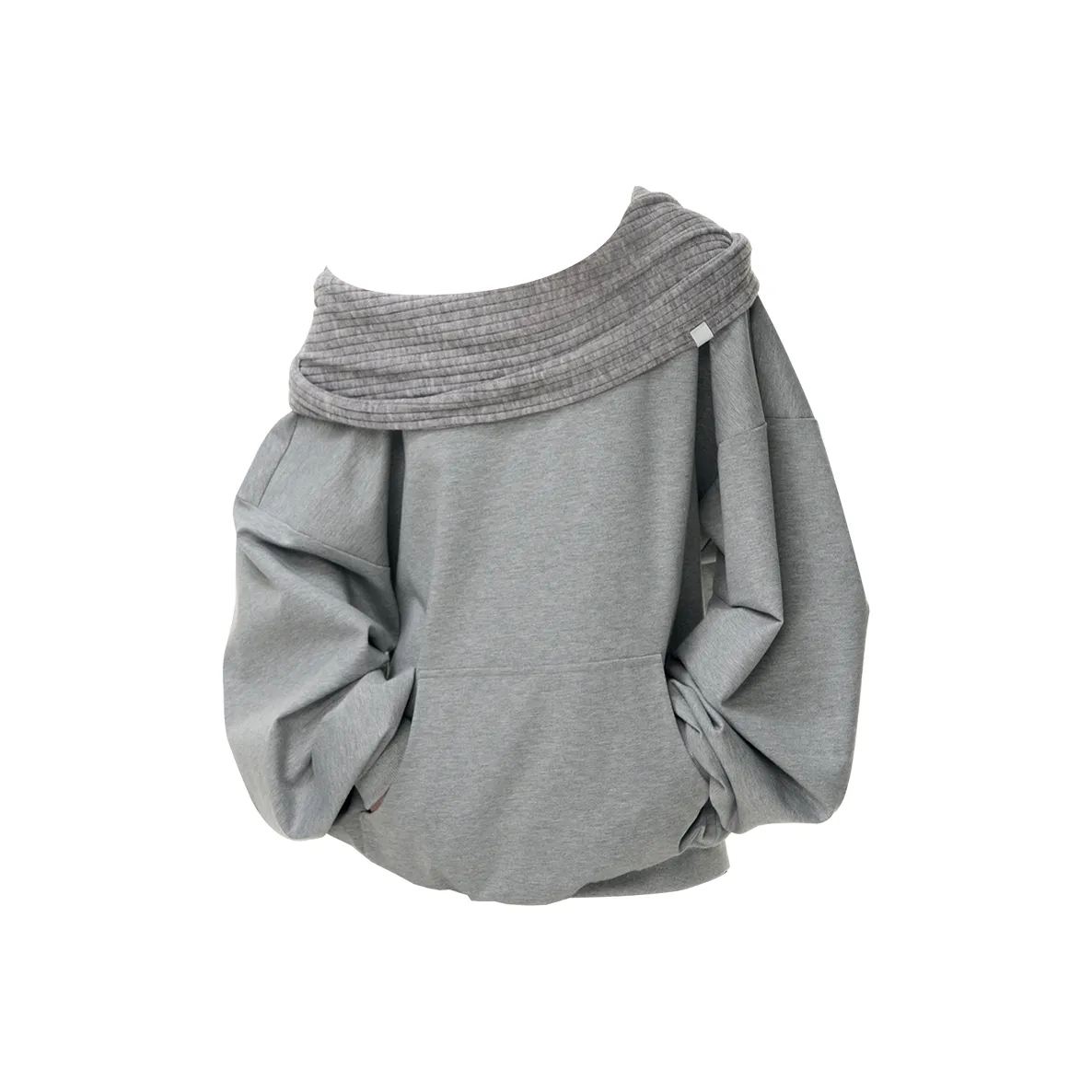 GRAYISMOON Серый Женский Свитшот