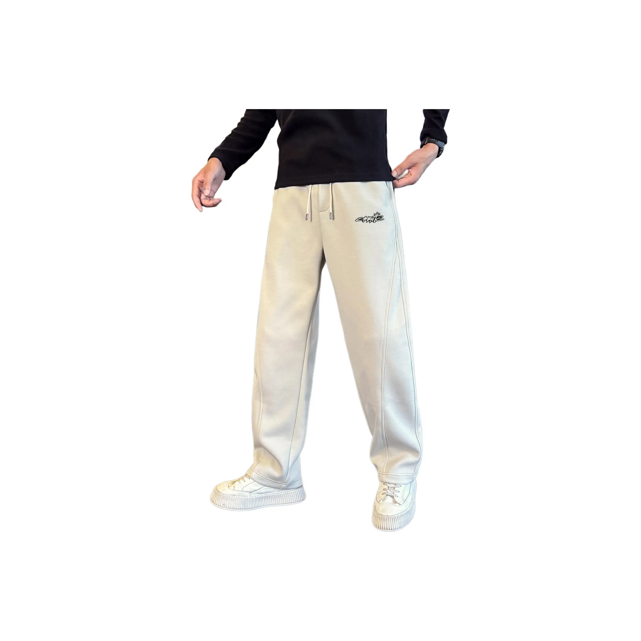 FRQ Унисекс Повседневные Брюки