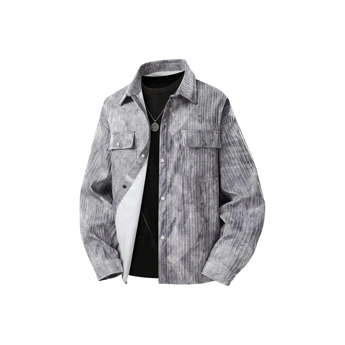 PGNC Большой размер Модная рубашка мужская