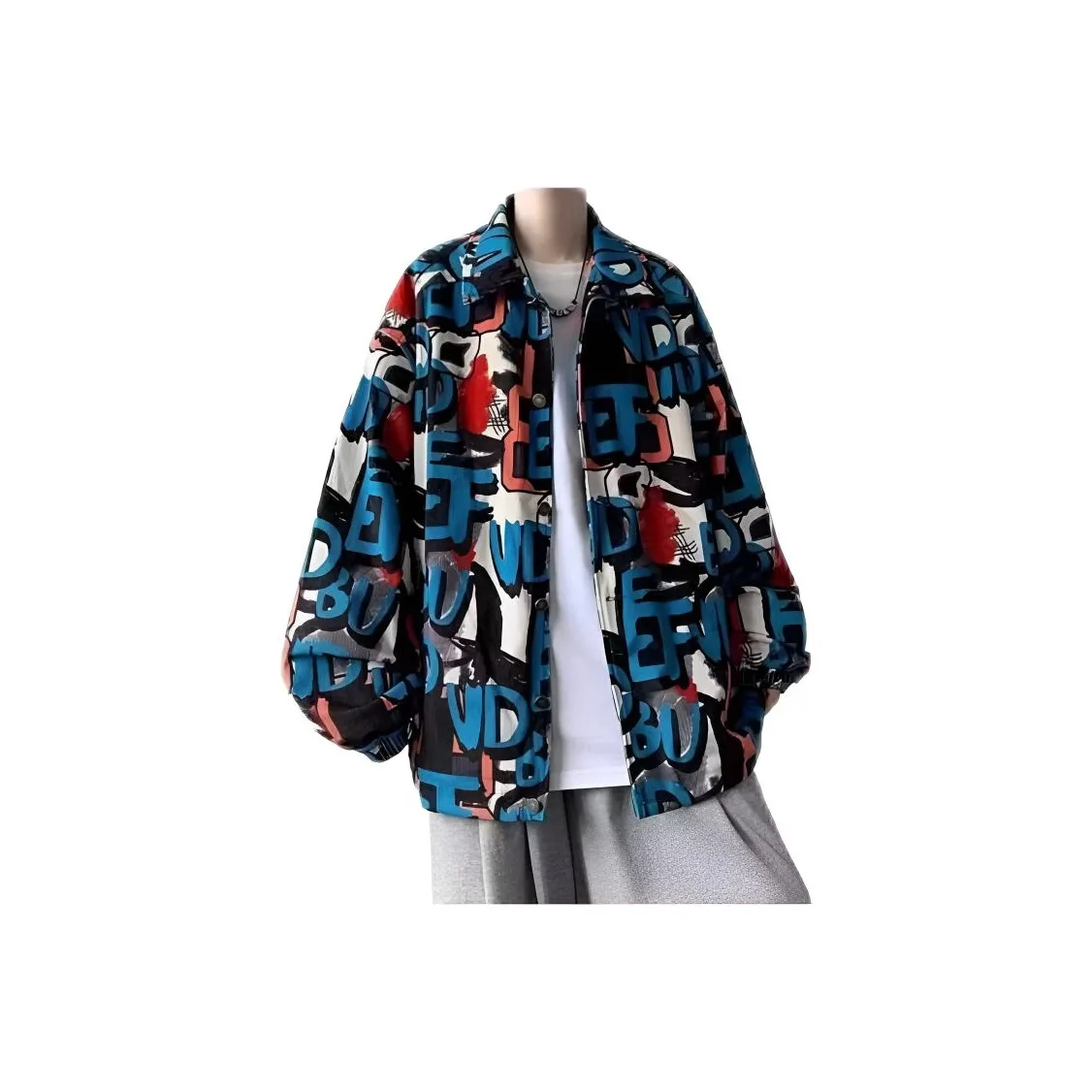 ENPofficial Длинный рукав рубашка пальто мужской