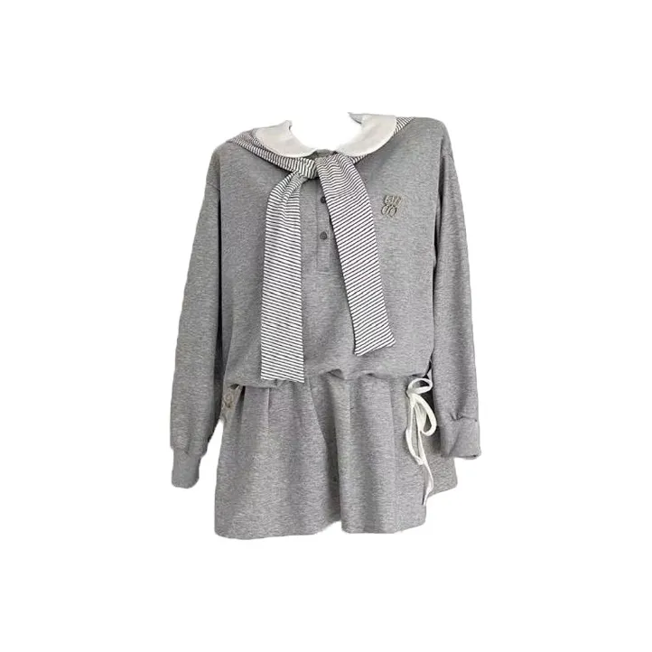 COVT Длинное платье с длинными рукавами женское