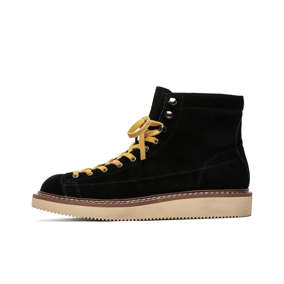 ZHENRAN Винтаж Рабочие ботинки Martin Boot Мужской