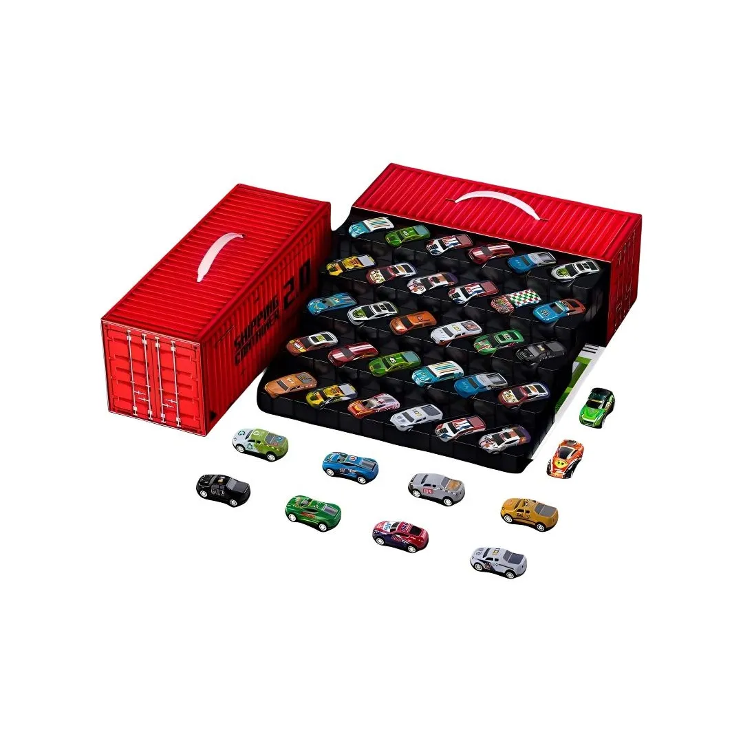 YIMI Alloy Car Моделизм Одежда Наборы Контейнер Коробка Инерция Задний Двигатель Glider Игрушки