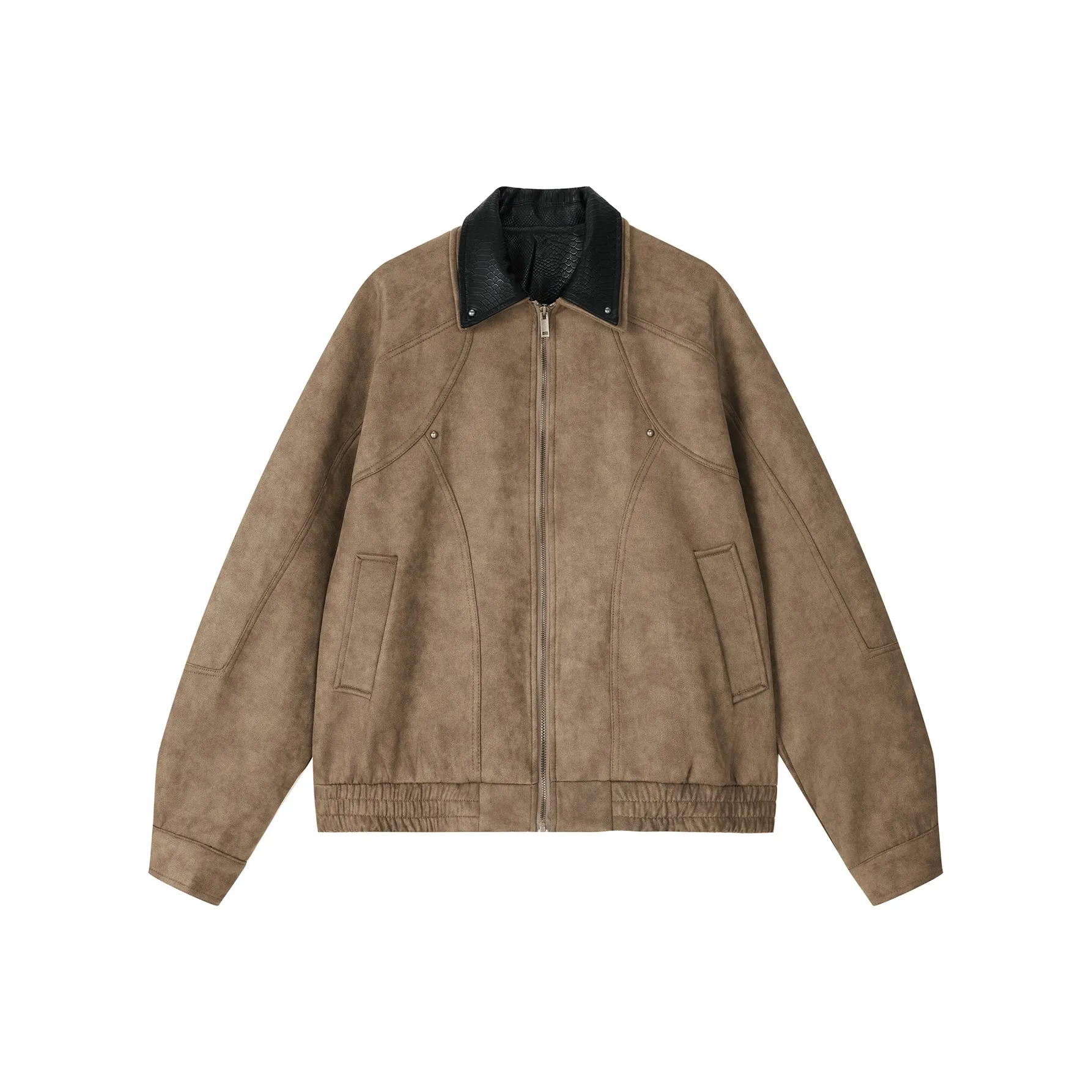 Lee Cooper Осенне-зимняя куртка из кожи унисекс