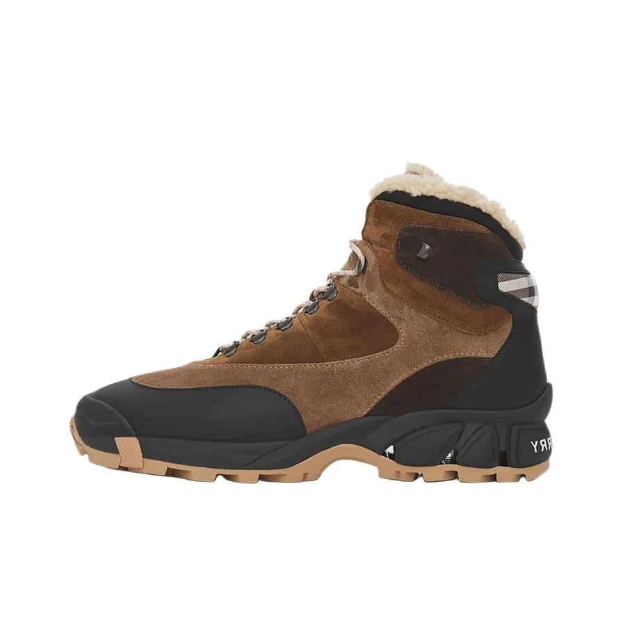Burberry Outdoor Boots Men Black/Brown