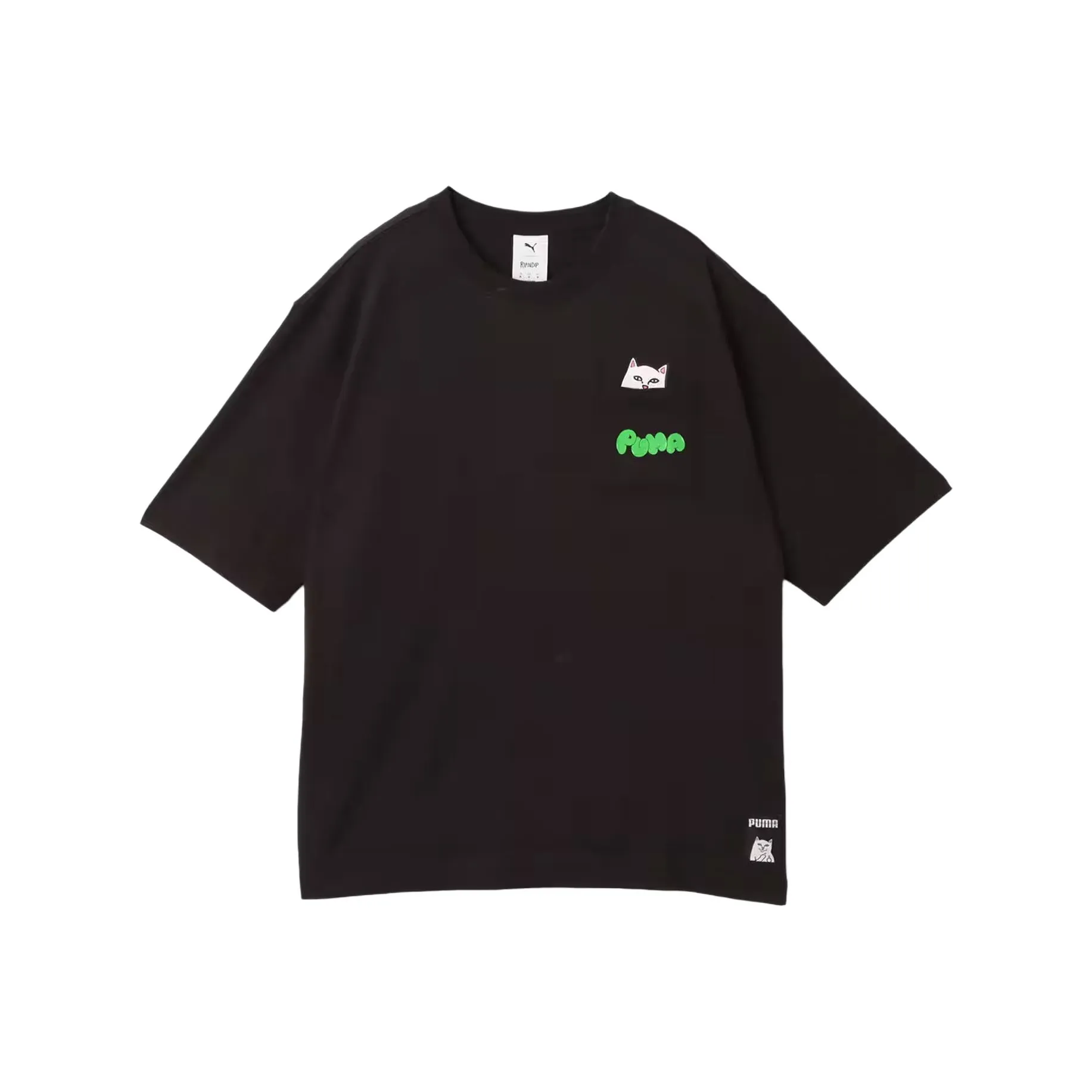 PUMA RIPNDIP совместный бренд Fw25 Relaxed Pocket T-Shirt Unisex