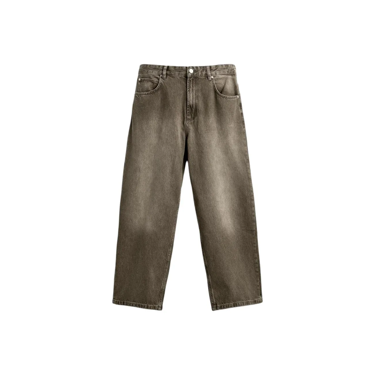 ZARA Khaki Мужские Джинсы