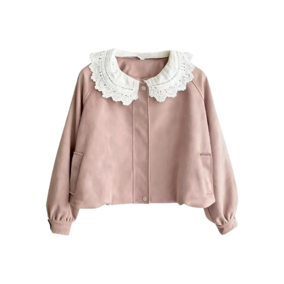 ZEKIKO STUDIO Розовый Женский Куртки