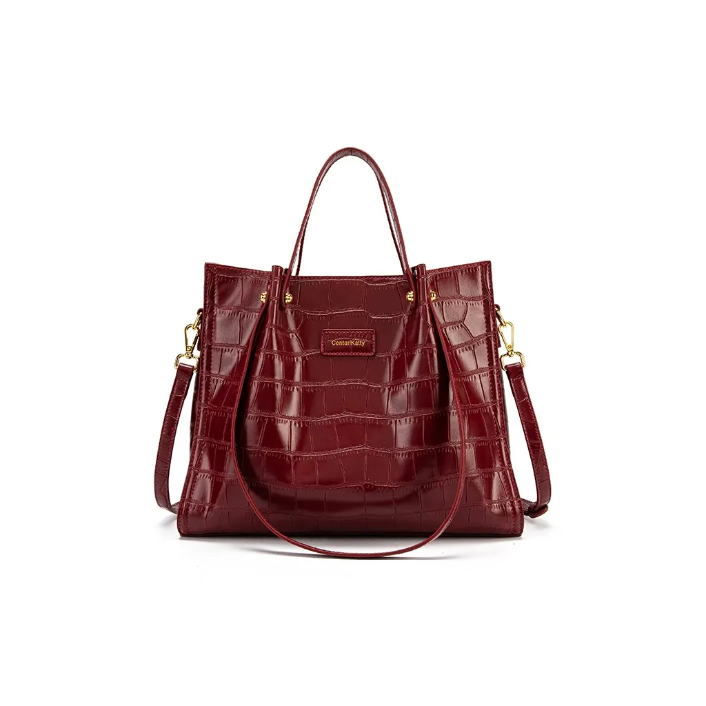 CentarlKatty ПУ (полиуретан) Одно плечо Сумка Стандартная Женская Бордовый