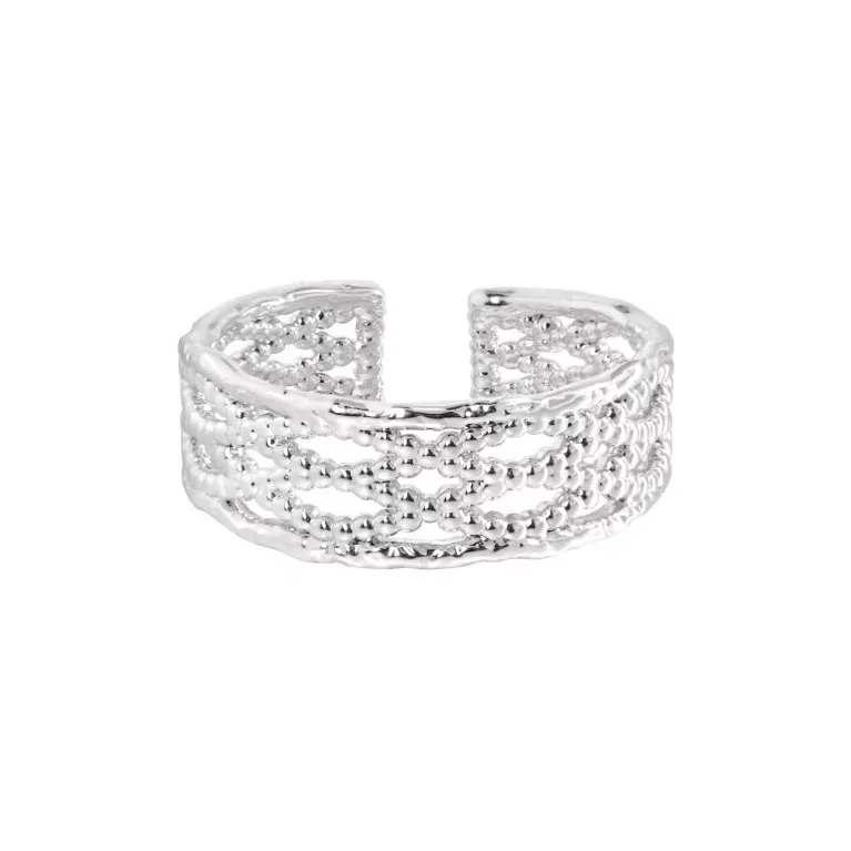 VARYVASE Белое золото с медным покрытием кольца женские