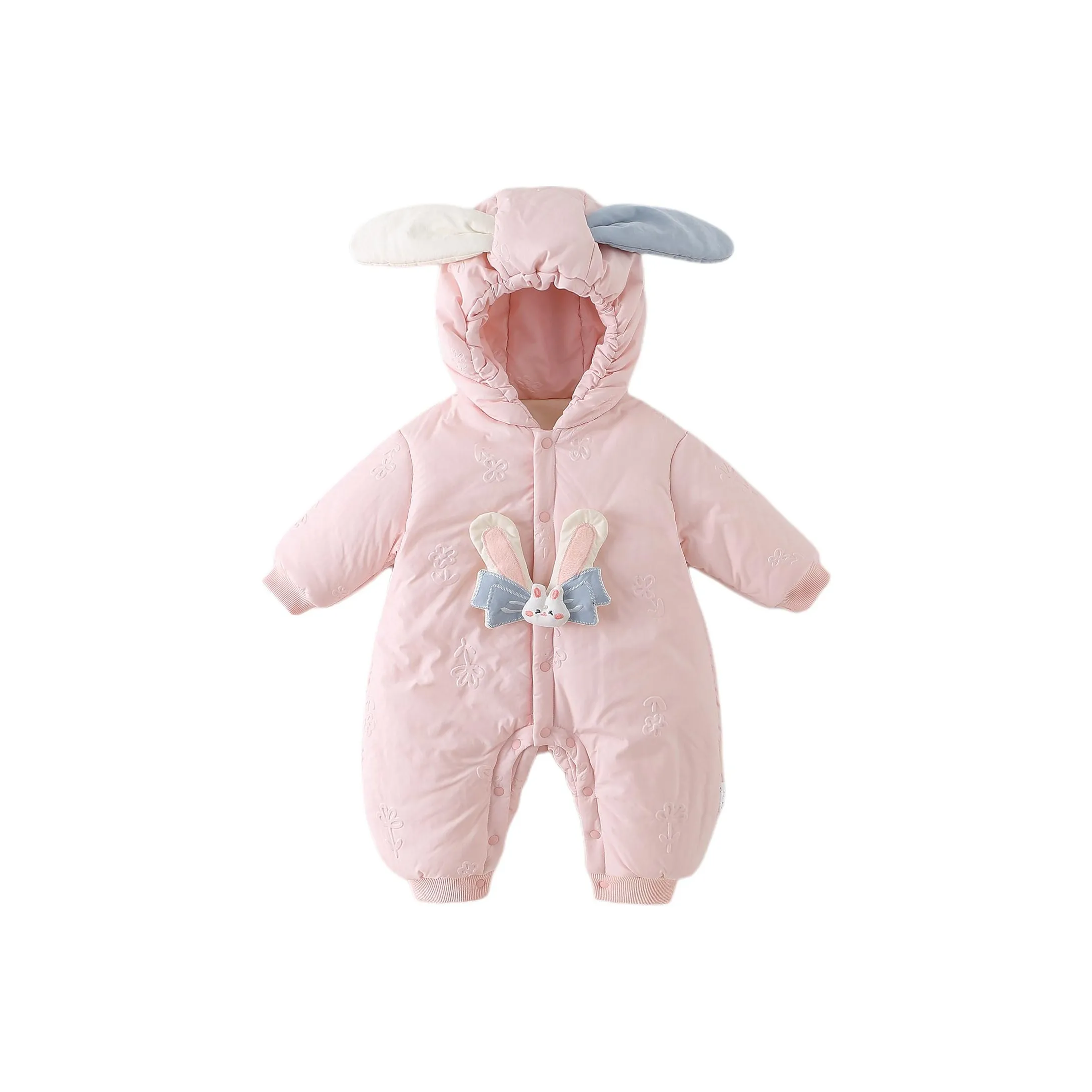 XiaoJinBu Розовый Малыш Комбинезоны Ползунки