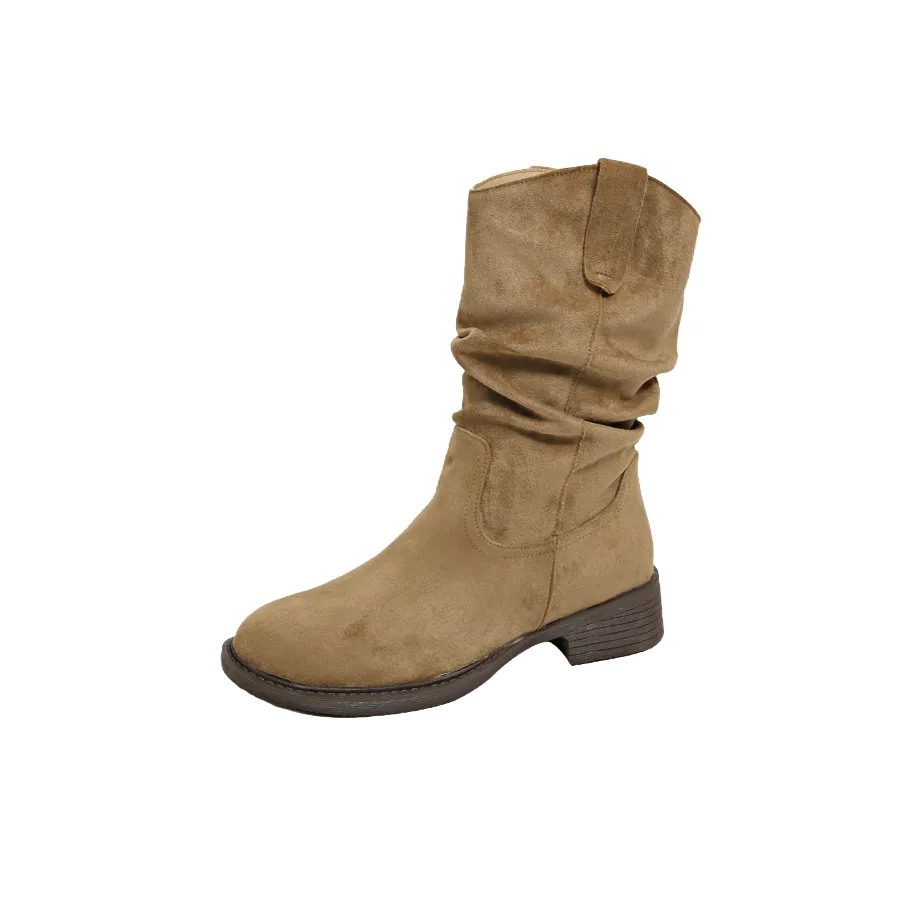 Rutai Женские высокие сапоги с низким каблуком