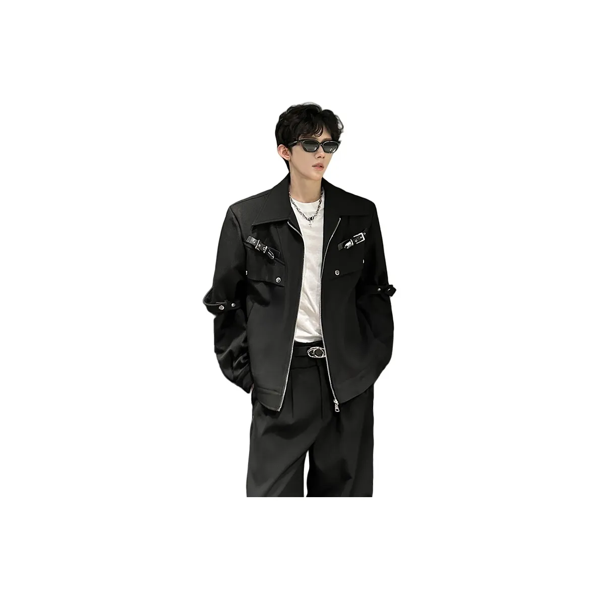 JIARONG Черный Унисекс Куртки