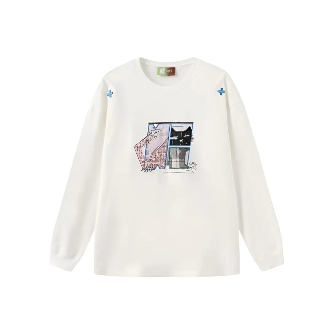 MARTHENAUT Белый Унисекс Свитшоты