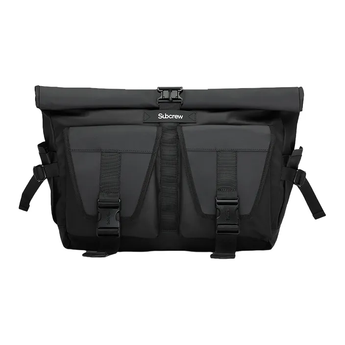 Subcrew Полиэстер Сумка через плечо Средняя Унисекс Черная