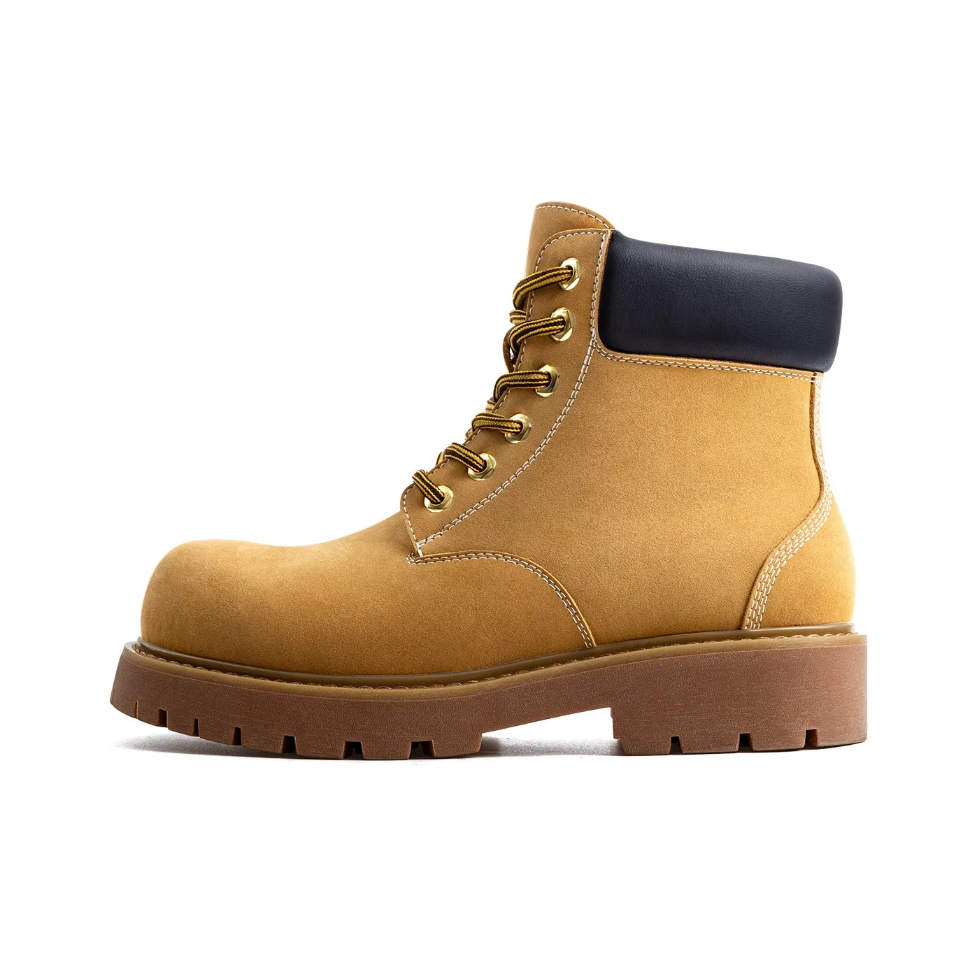 MR.A Короткий Мартин Boot Мужской Желтый