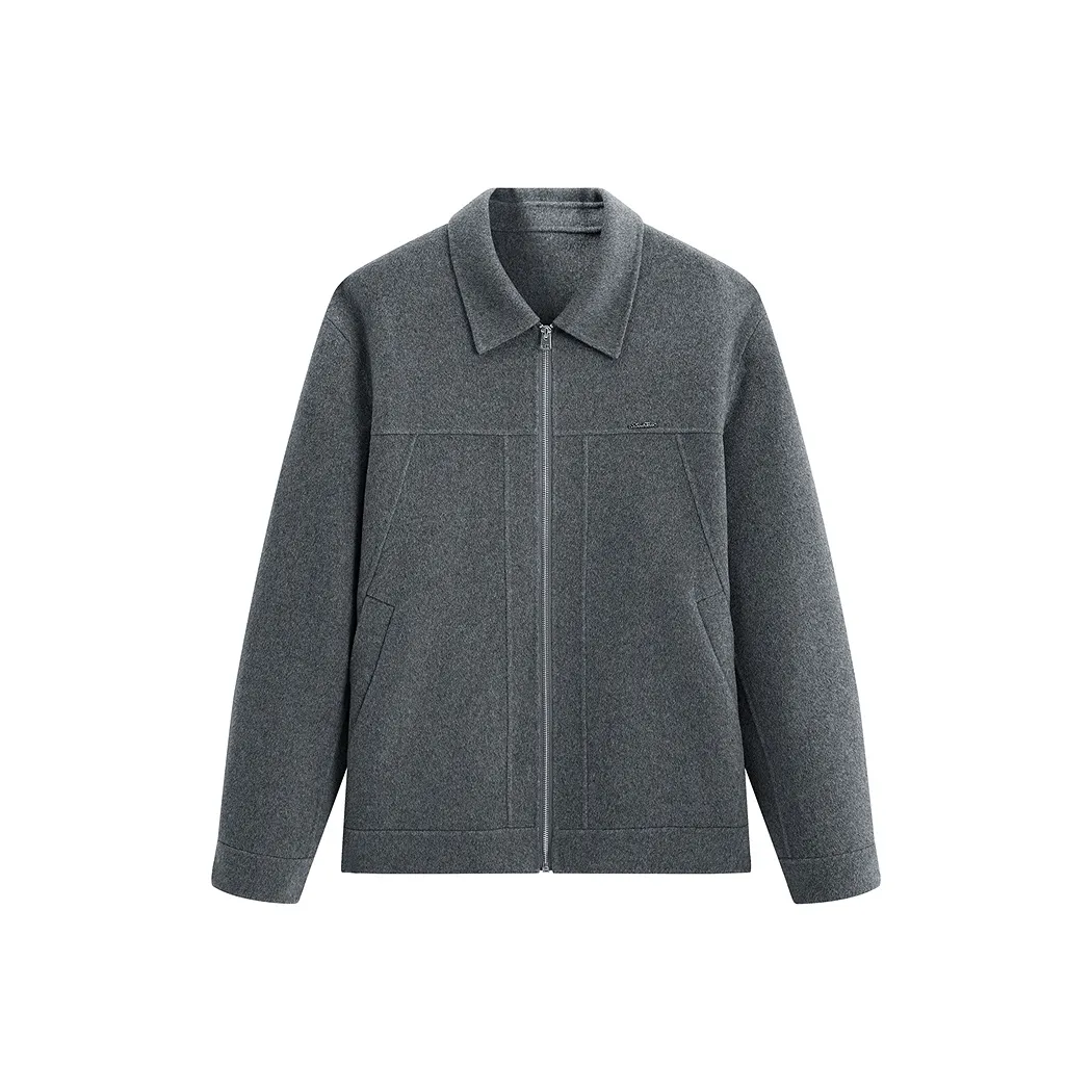 PEACEBIRD MEN Серый Партия 1 Мужские Куртки