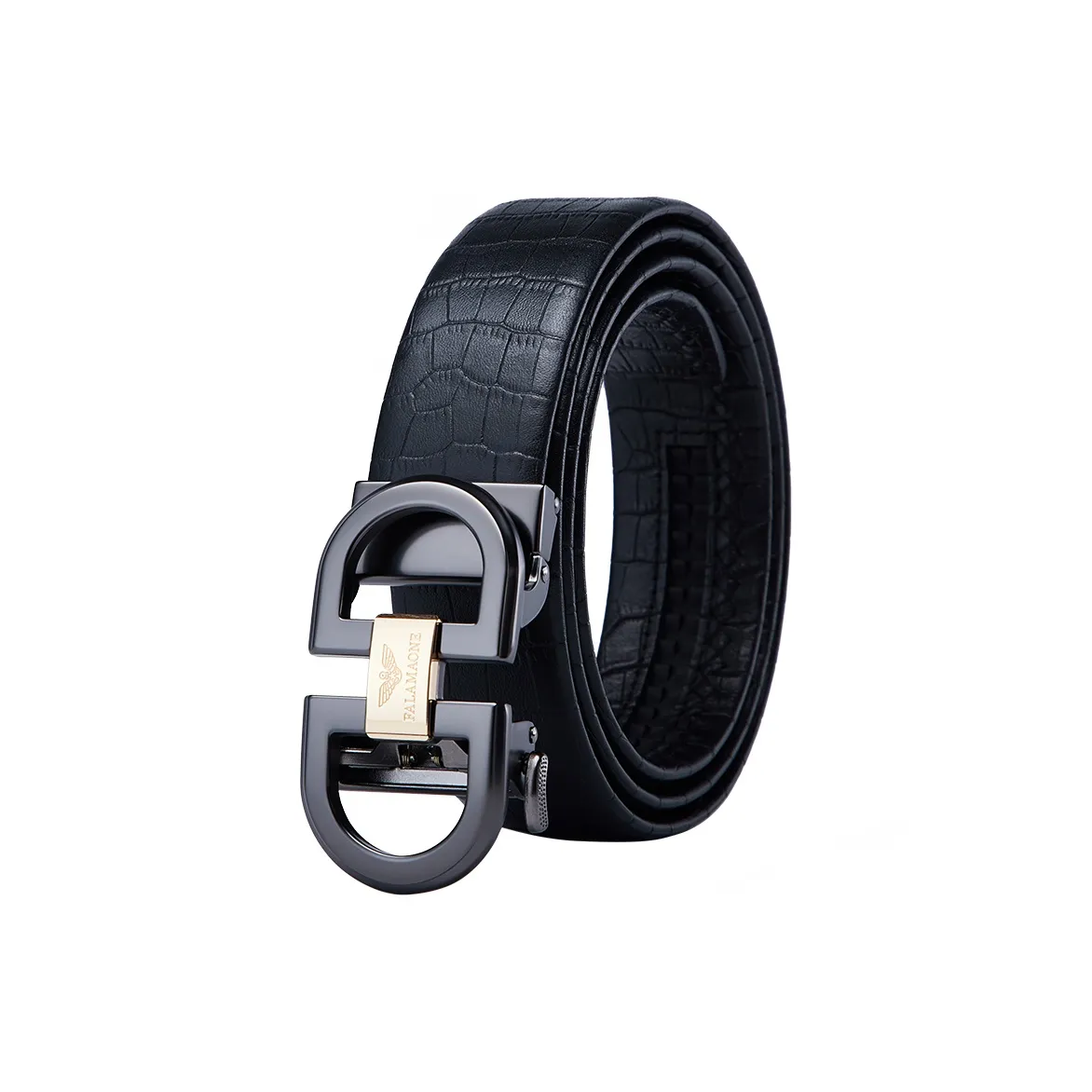 FALAMAONE Ремни из натуральной коровьей кожи мужской ширина 3,5 см