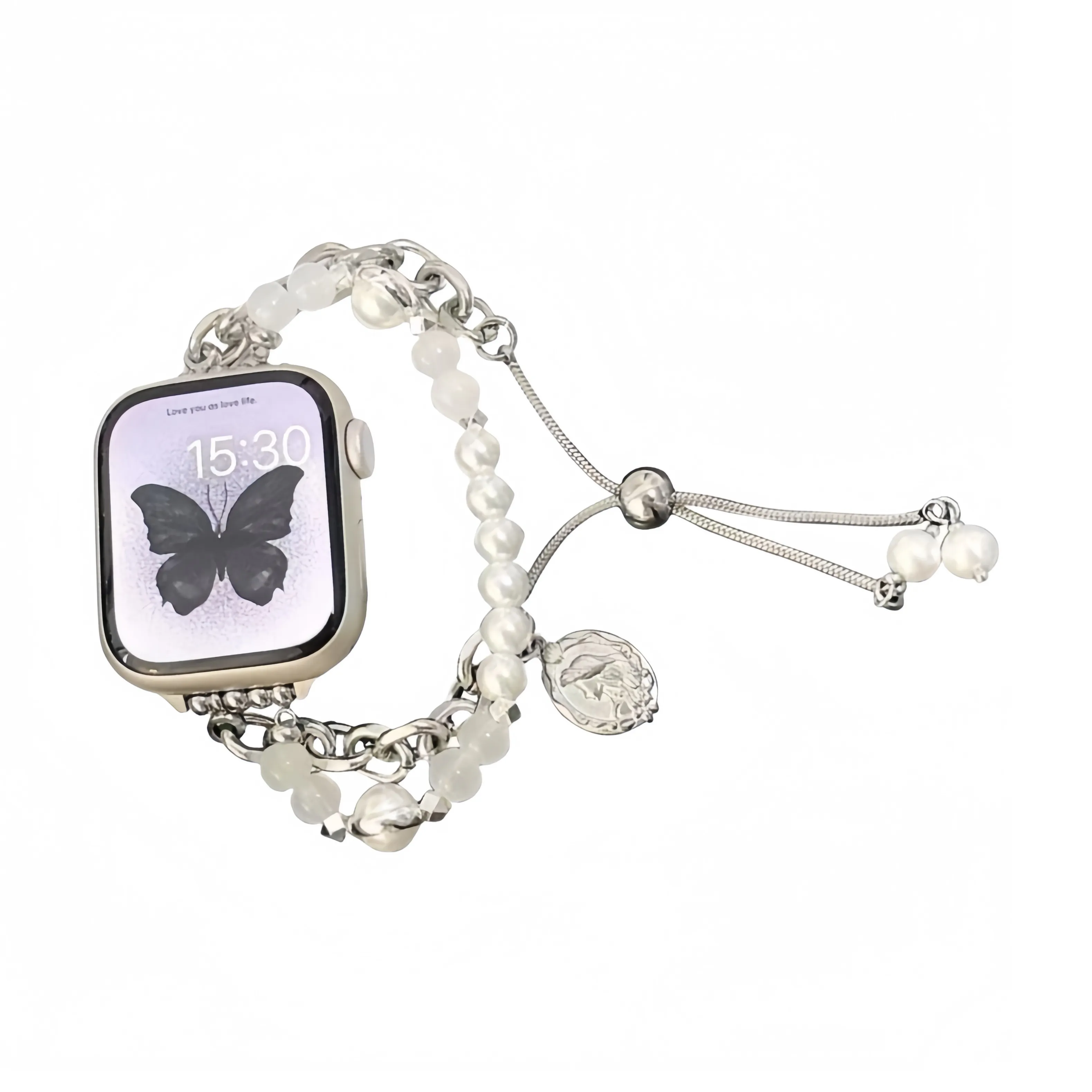 Voit Most Handsome Ремень Apple Совместимость Металл Жемчужный Материал