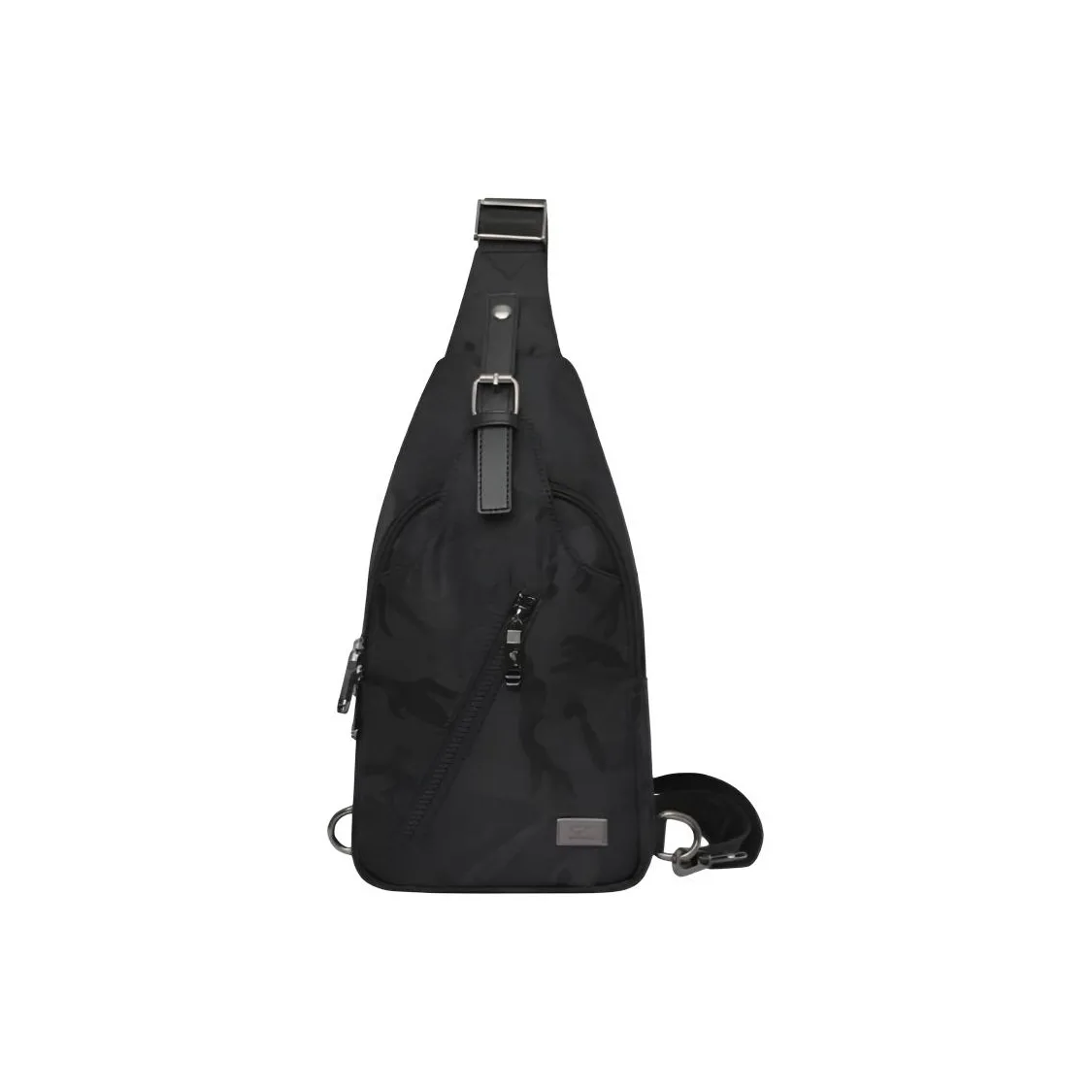 SEPTWOLVES Oxford Sling Bag Standard Unisex Camouflage Black